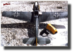 Messerschmitt Bf 109 E. Scratch built in metal by Rojas Bazan. Scale 1:15. Built in 1992.
